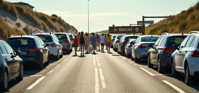 Où se garer facilement près du marché de Fort-Mahon : conseils et astuces parking
